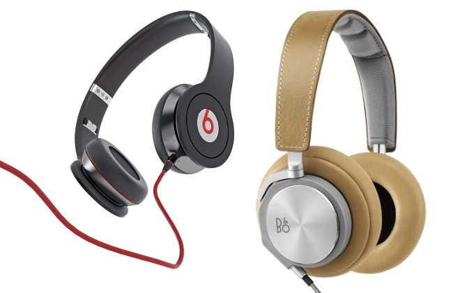 Beats and BeoPlay headphones