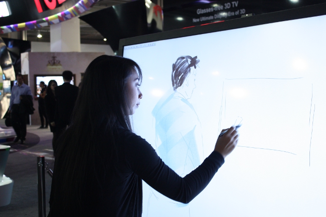Interactive display from TCL, IFA 2013