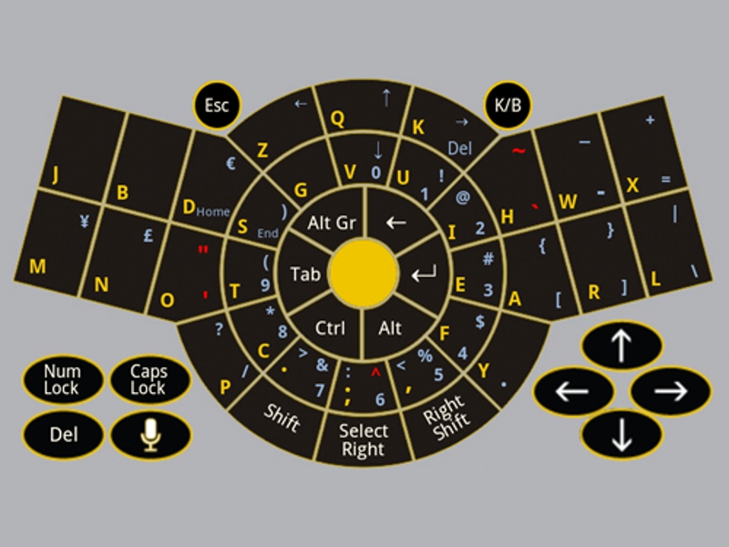 Irish company's radial keyboard design could transform how we type