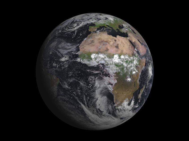 Europe's Latest Weather Satellite Captures Its First Image Of Earth ...