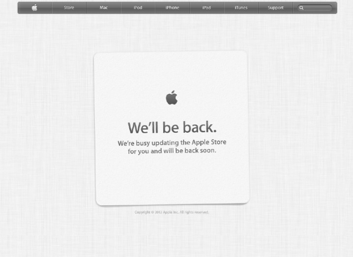 Online Apple Store closed for updates ahead of press event Gear