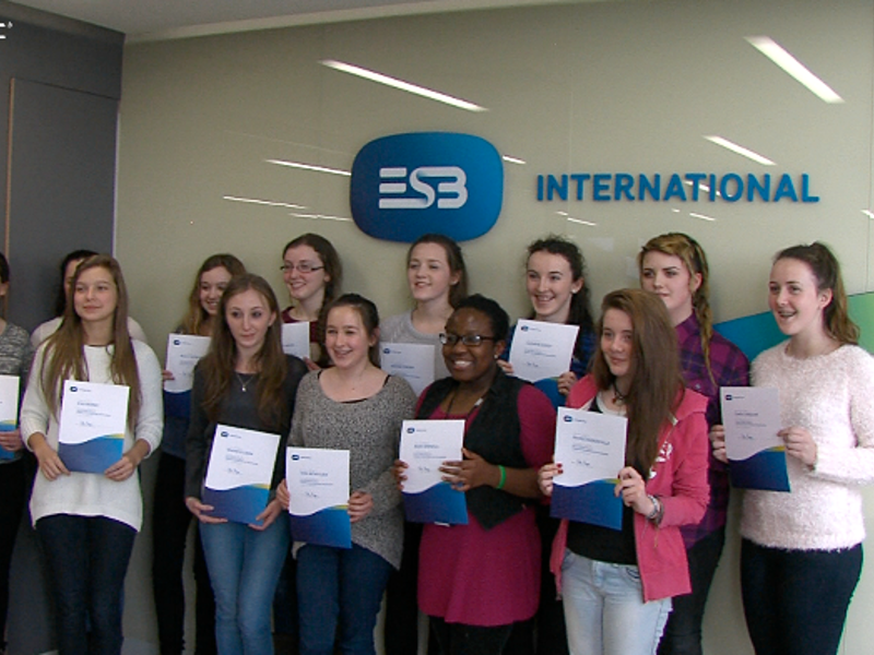 ESB International engineers raise interest in STEM among young women (video)