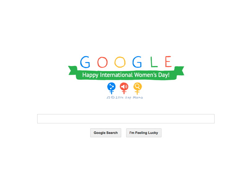 Video-based Google Doodle marks International Women’s Day