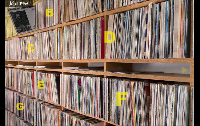 The John Peel Archive record collection