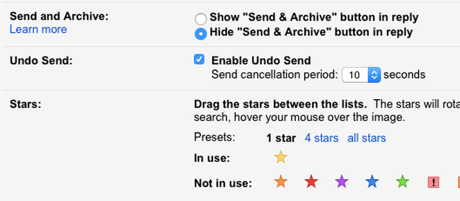 Auto undo email Gmail