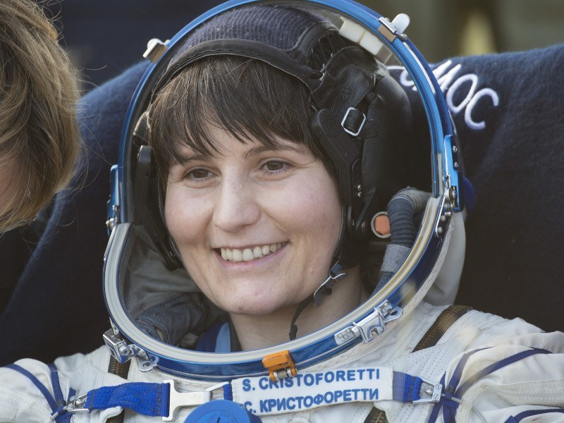 Samantha Cristoforetti back on Earth, via ESA-S. Corvaja