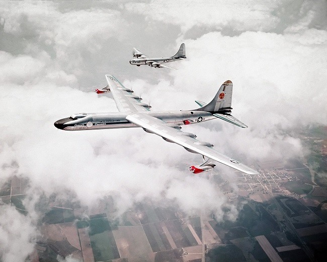 The Convair NB-36H nuclear aircraft