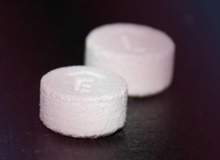 3D-printed pill Spritam