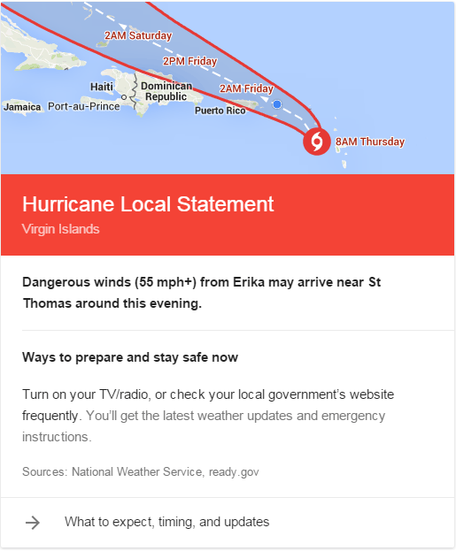 Hurricane Advice