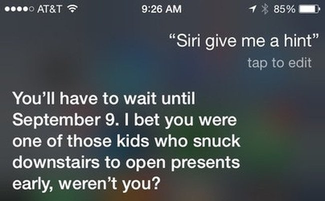 Sassy Siri iPhone 6S