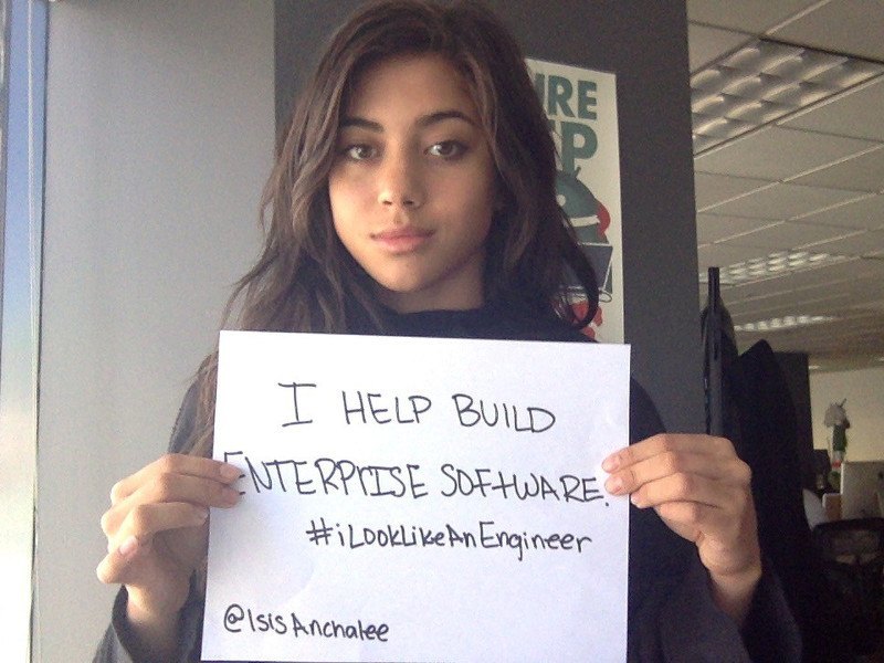 Isis Wenger is building an #iLookLikeAnEngineer website