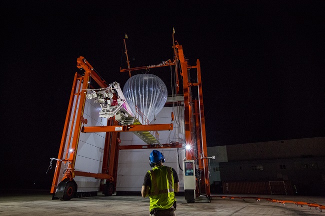 Project Loon loading