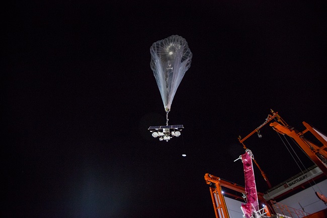 Project Loon launched