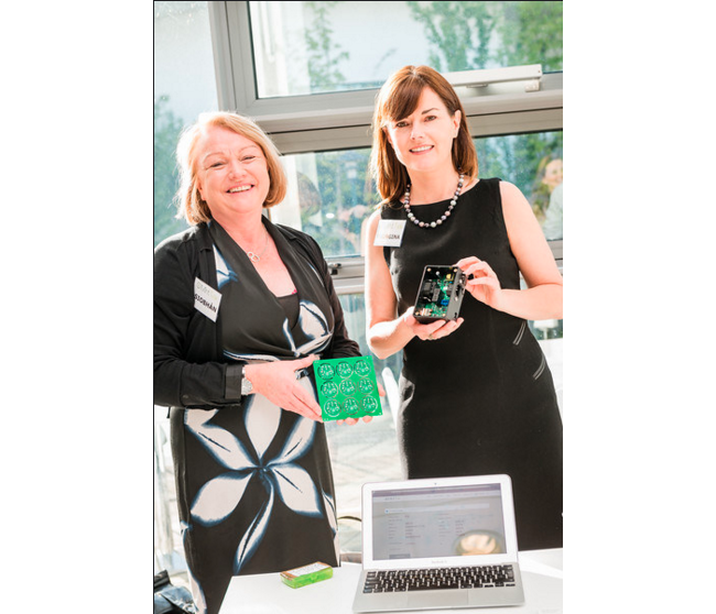 Siobhán Ní Chofaigh and Georgina Kearney of Mint Tek