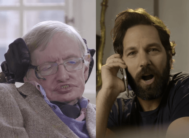 Stephen Hawking vs Paul Rudd