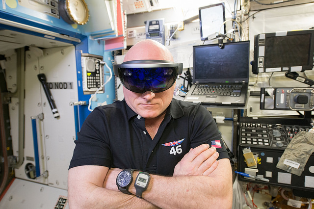 HoloLens Scott Kelly