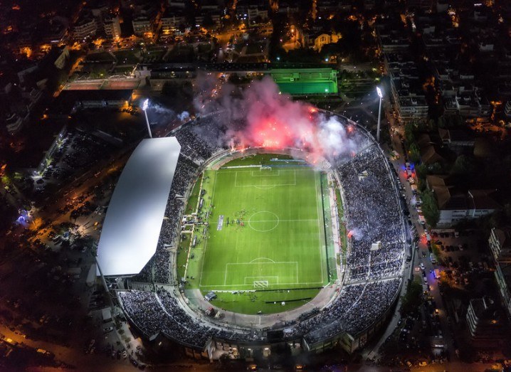 Euro 2016 drone stadium