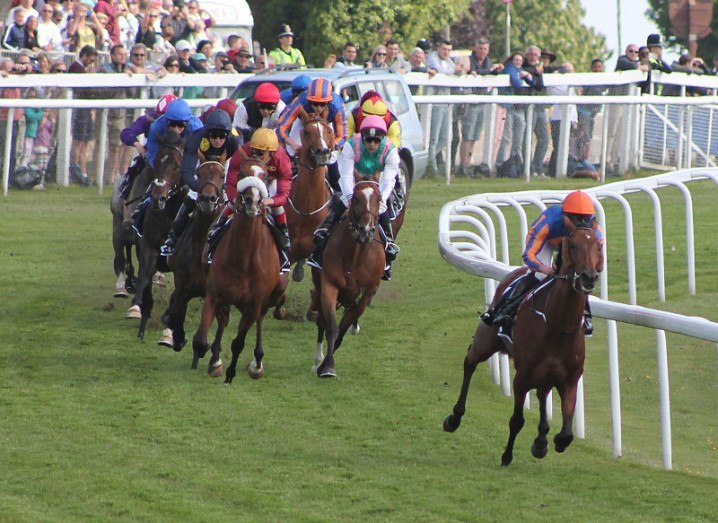 The 2015 Epsom Derby, via Wikimedia Commons