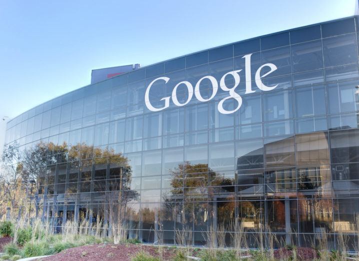 Google building in Mountain View, California