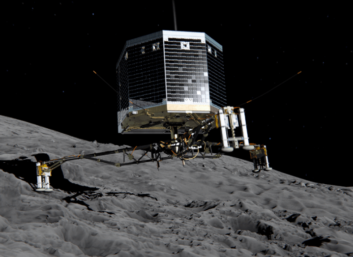 Philae lander on Comet 67P