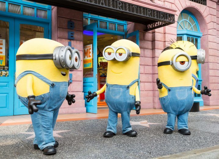 Maths: Minions hanging around looking shifty