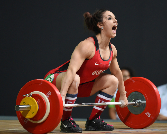 Weightlifting preparation prior to Rio, via A.RICARDO/Shutterstock