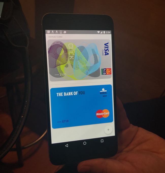 Android Pay pips past Apple Pay to launch in Ireland first