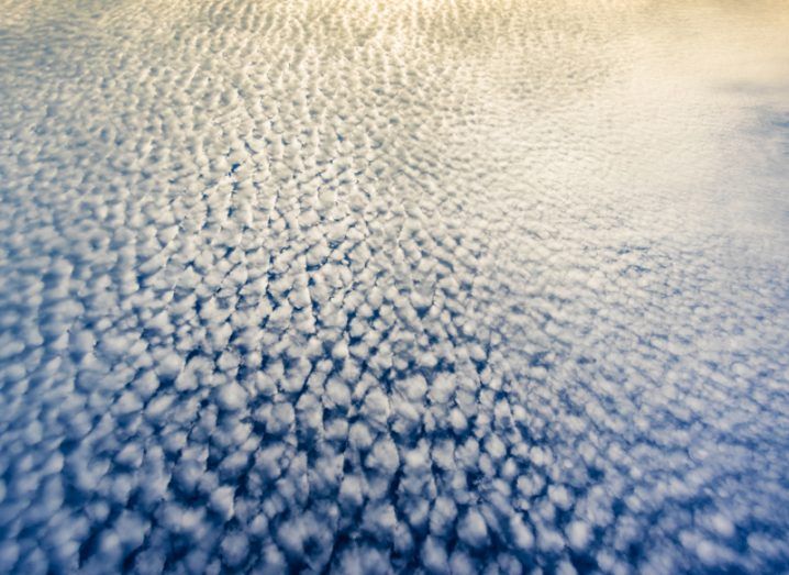 Cloudscape with altocumulus clouds, in stratocumuliform. Image: artpritsadee/Shutterstock