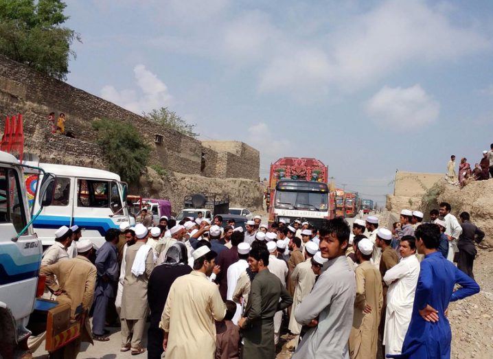 Pakistani Afghan border