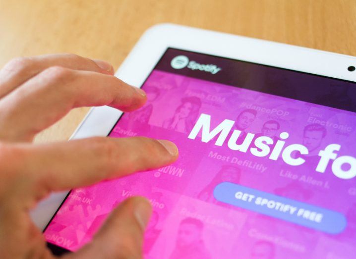 Spotify. Image: M-SUR/Shutterstock