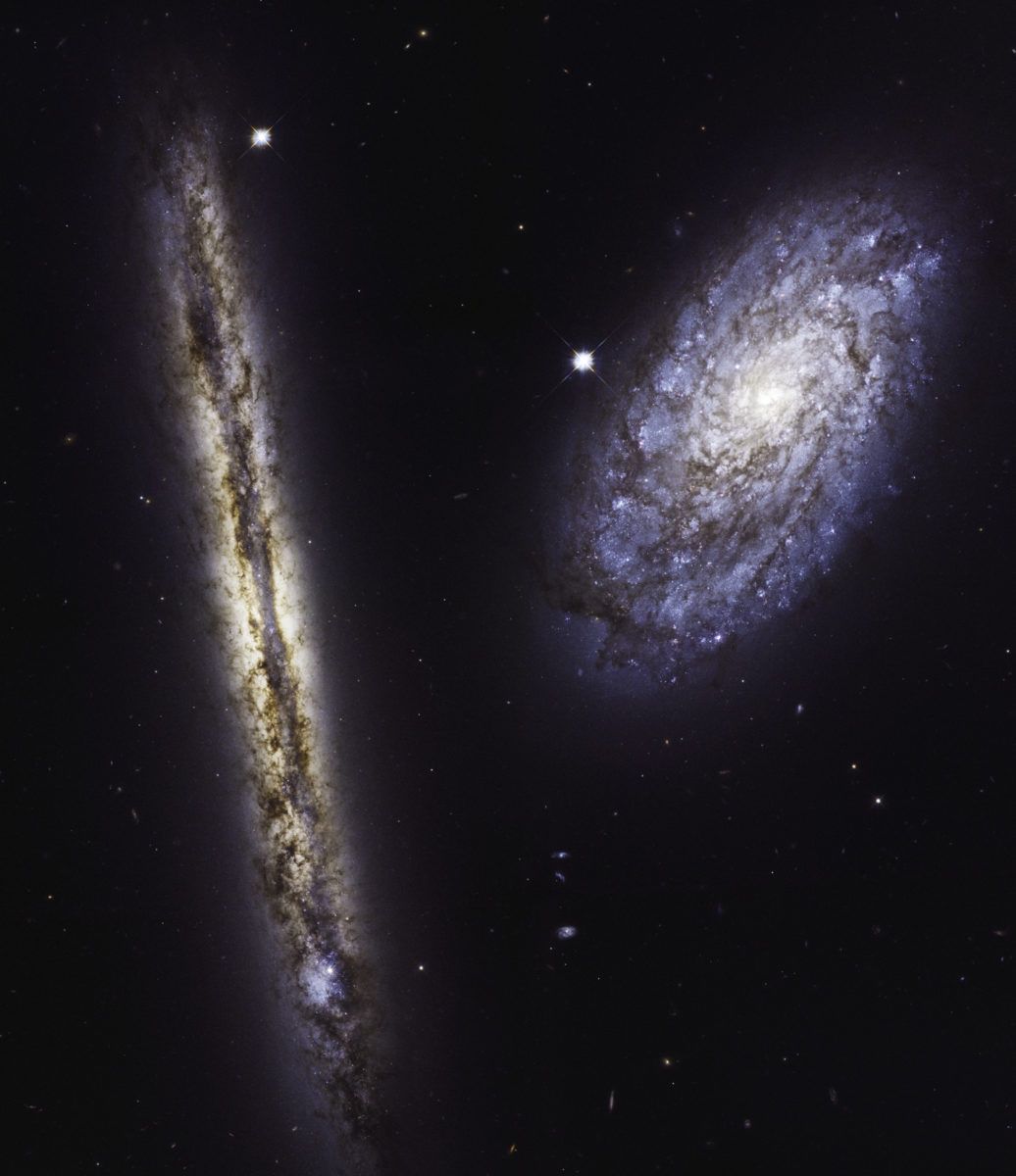 Peekaboo: Hubble zooms in on some of the brightest galaxies