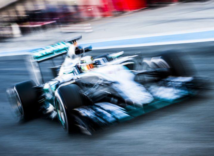 Formula 1 driver Lewis Hamilton in his Mercedes. Image: MrSegui/Shutterstock