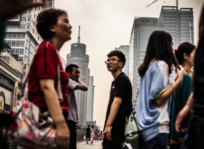 Crowd in the Chinese city of Chengdu. Image: Baiterek Media/Shutterstock