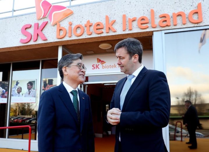 SK Biotek Dublin opening ceremony