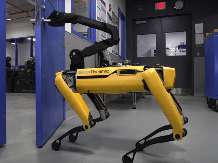 Boston Dynamics gives its dog-like robot a powerful new tool