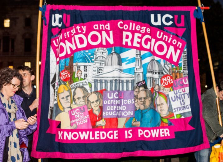 Why are lecturers from more than 60 UK universities on strike?