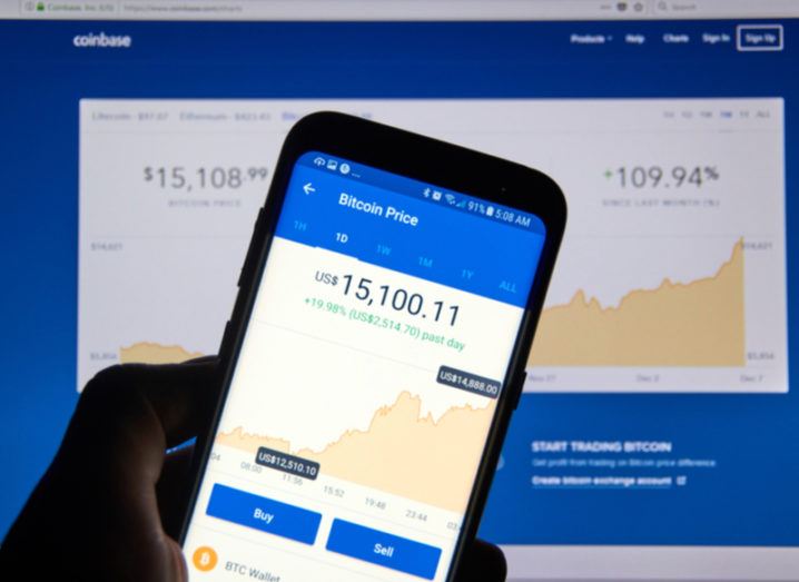 Coinbase app