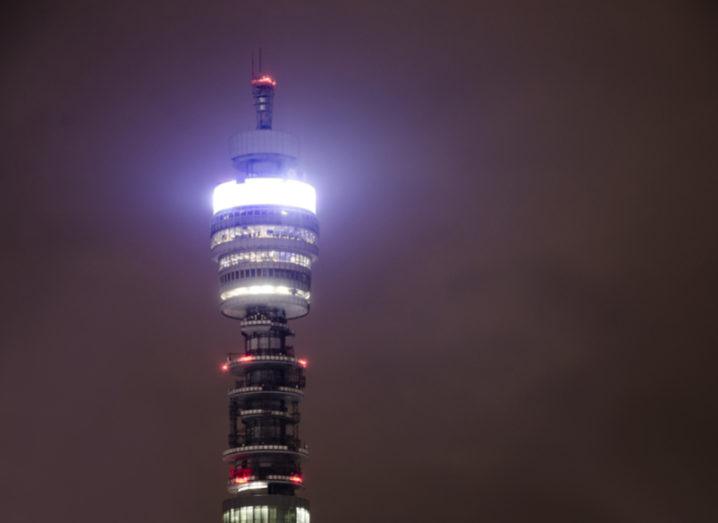 Image of iconic BT tower in London