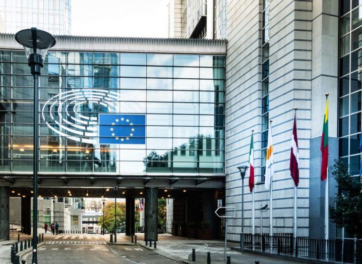 EU parliament building, Brussels