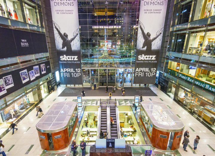 Inside the Time Warner Center, New York. Image: Sean Pavone/Shutterstock