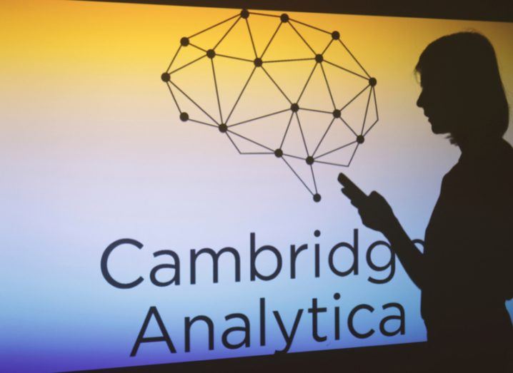 Cambridge Analytica logo. Image: Alexandra Popova/Shutterstock