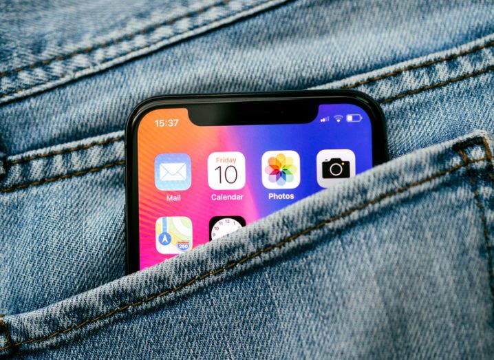 Apple iPhone X smartphone. Image: Hadrian/Shutterstock