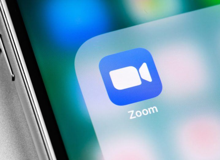 zoom app on iphone