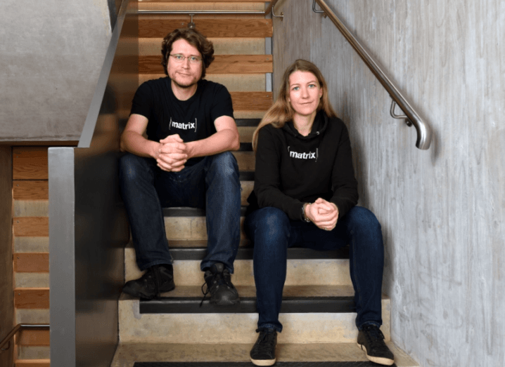 Element and Matrix co-founders Matthew Hodgson and Amandine Le Pape.