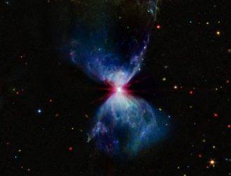 James Webb captures cosmic fireworks from a forming star