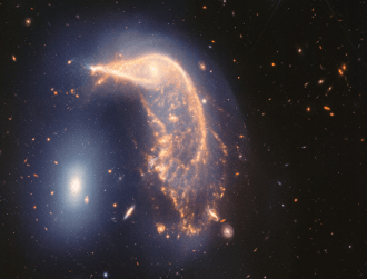 The Penguin and the Egg – James Webb spots a galactic dance